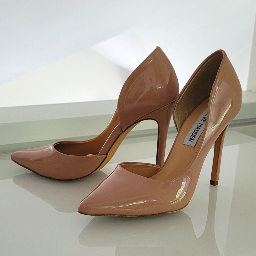 Steve Madden nude D'Orsay high heels, 6.5